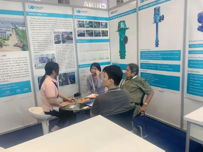 Bomba Credo Participó en la Exposición Internacional de Indonesia 2024 2 Indonesia International Exhibition Site
